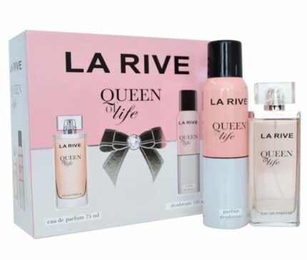 KIT LA RIVE QUEEN OF LIFE EDP 75ML +DEO 150ML