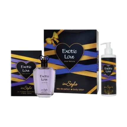 IN STYLE KIT EXOTIC LOVE - PERFUME EDP 100 ML + LOCAO HIDRATANTE 250 ML
